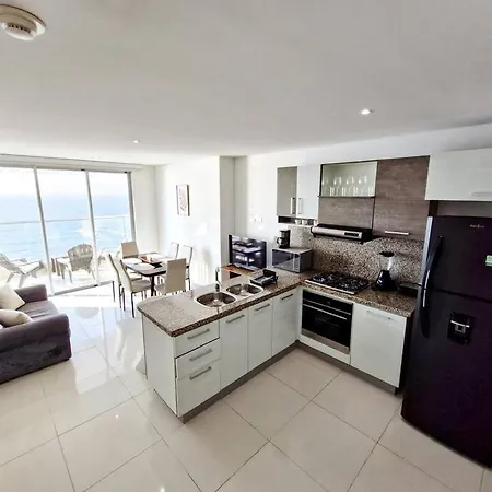 Beach Front Apartment Bocagrande Vista Al Mar